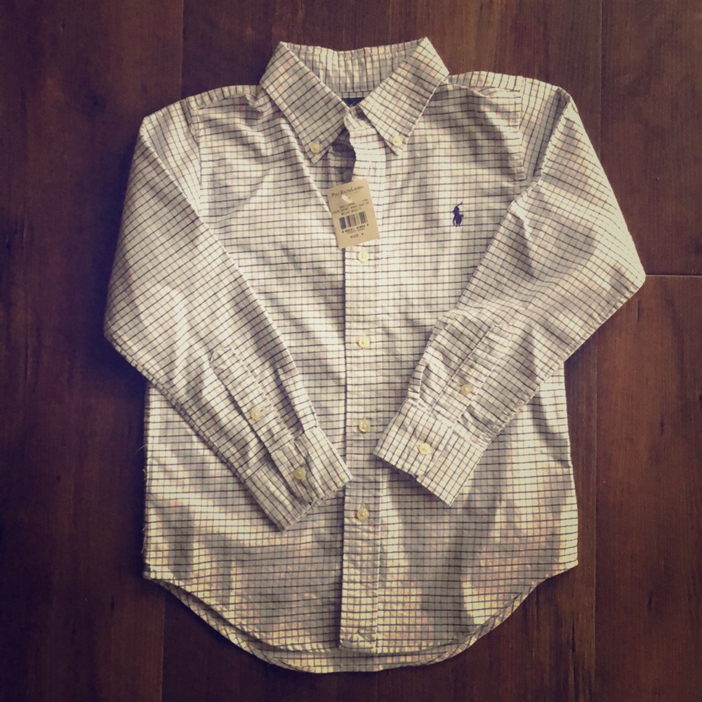 Polo Ralph Lauren kids button down size 5